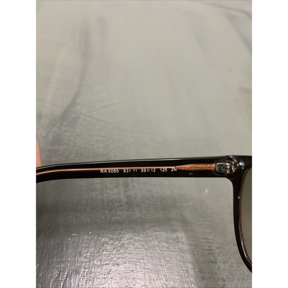 Ralph Lauren Sunglasses RA5085 831/11 Peach Black Frames Womens Ladies - Picture 6 of 10